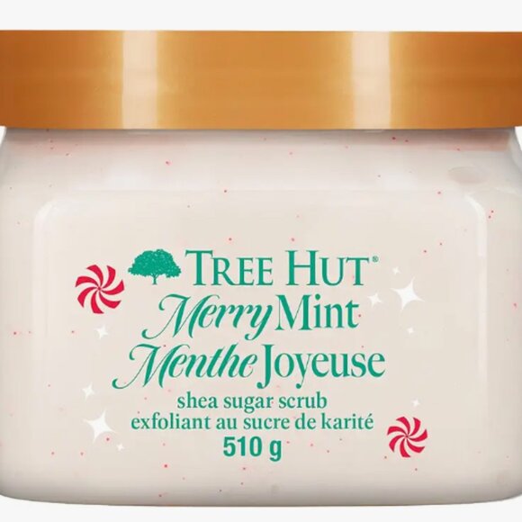 Tree Hut Merry Mint Self-Care Bundle – Scrub, Wash, Mist & Lip Butter (4 Items) - Picture 4 of 14